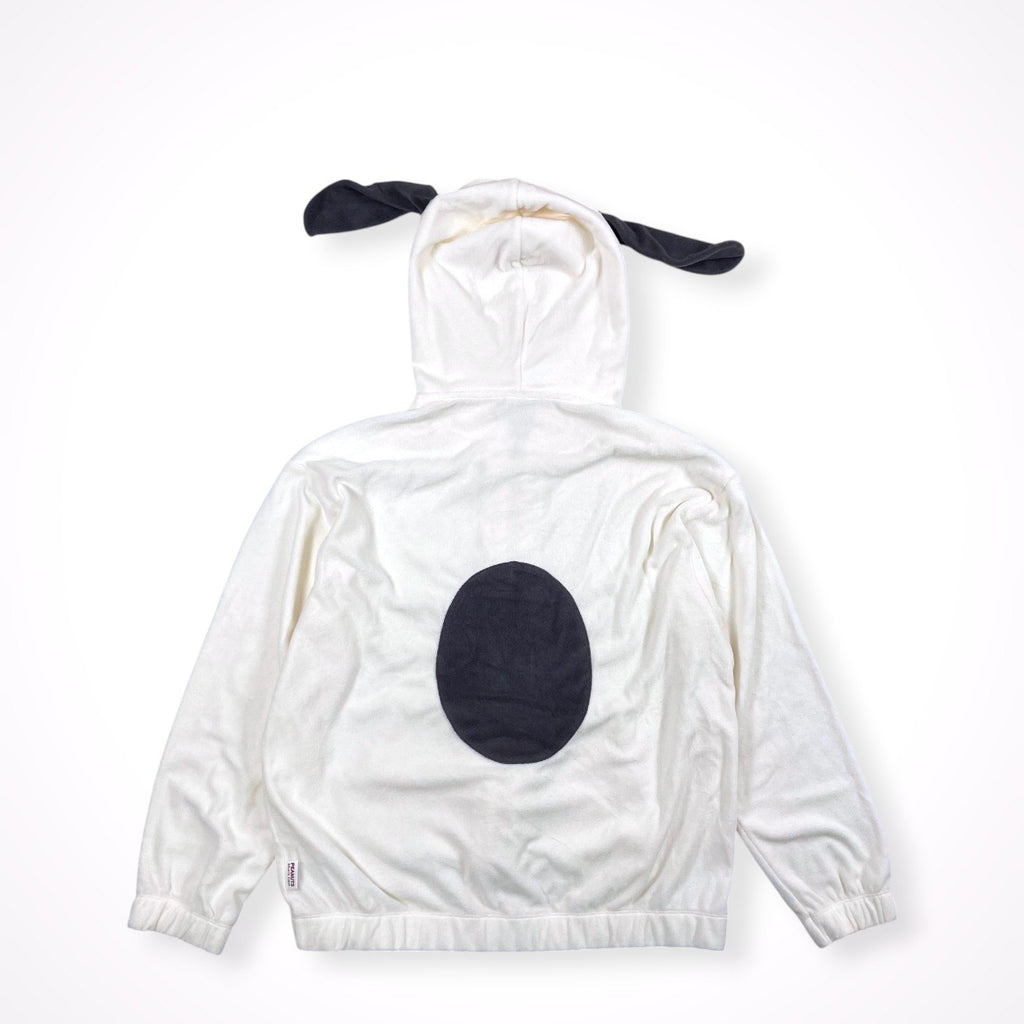 PEANUTS × GELATO PIQUE / 耳付きスヌーピーパイルパーカー タグ付 SIZE：M