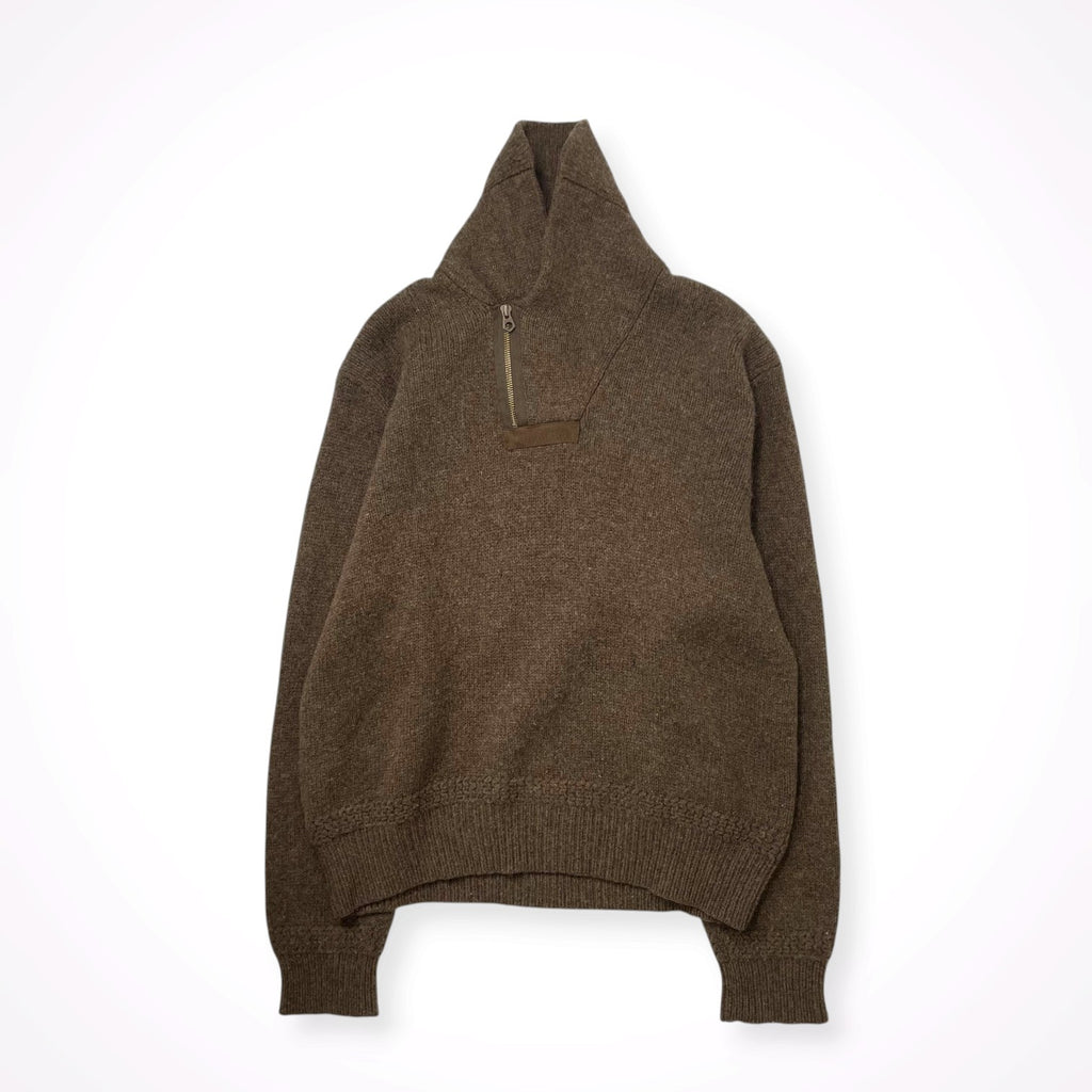 Polo by Ralph lauren / ユーロラルフ ラムウールショールカラーニット SIZE:XXL