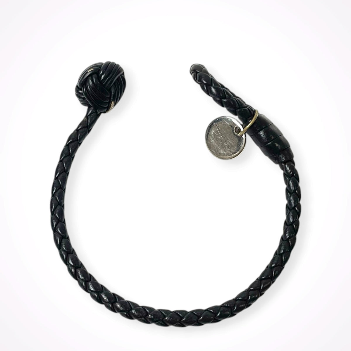BOTTEGA VENETA / イントレチャートブレスレット ブラウン 参考定価：42,000程度