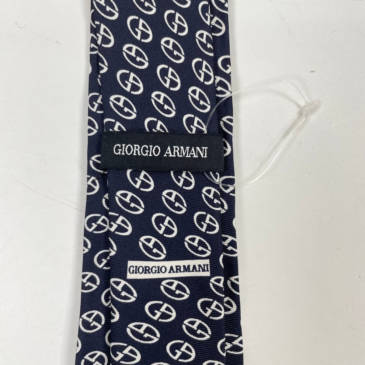 GIORGIO ARMANI / モノグラム 総柄ネクタイ 参考定価：35,000程度