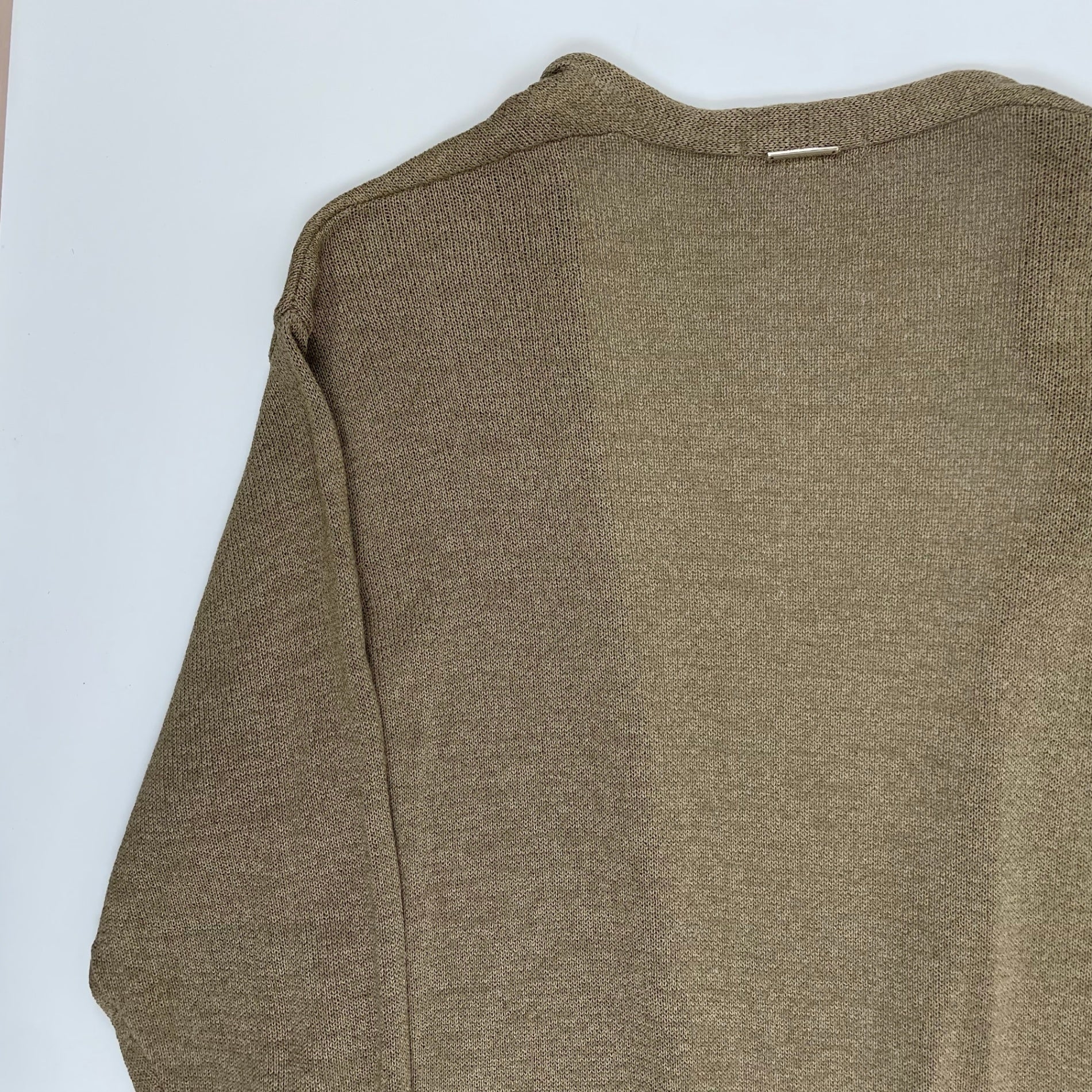 自由区 / 【洗える】ペーパーブレンドロング カーディガン 参考定価：20,000+tax SIZE:9