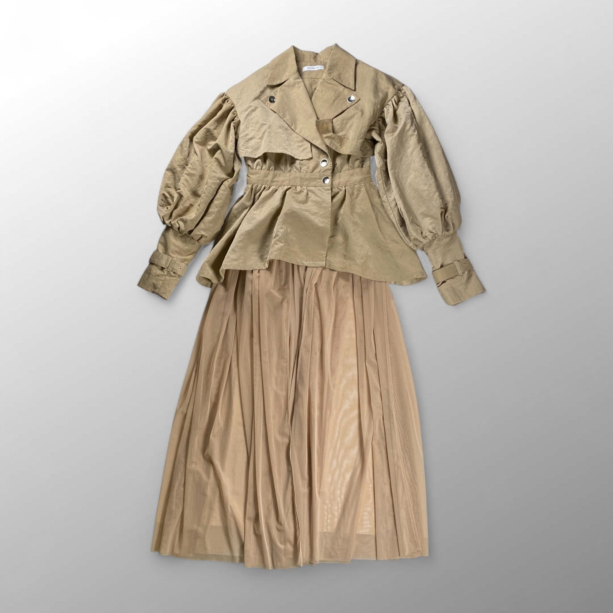 MELT THE LADY メルト ザ レディ / ヘビーウエイトブラウス 参考定価：17,800+tax  SIZE:FREE