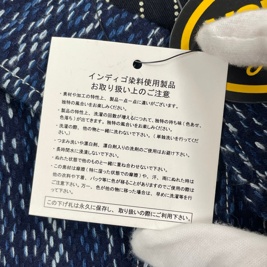 vanson / 刺し子デザインシャツジャケット 未使用品 参考定価：14,800+tax SIZE：L