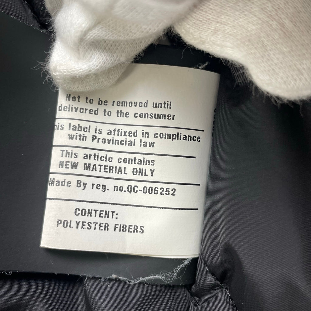 PRADA プラダ / RE- NYLON ダウンコート コヨーテファー ロップイヤー 参考定価：400,000程度 SIZE:M