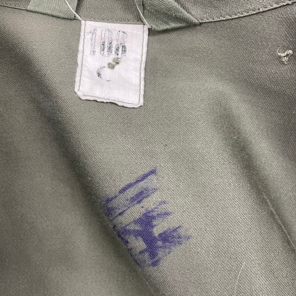 FRENCH ARMY フランス軍 / 60s サテン300ミリタリージャケット SIZE:L-XL程度