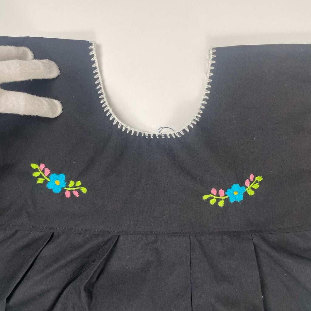 VINTAGE ヴィンテージ / 80s ヴィンテージ刺繍ワンピース 貫頭衣 SIZE：S