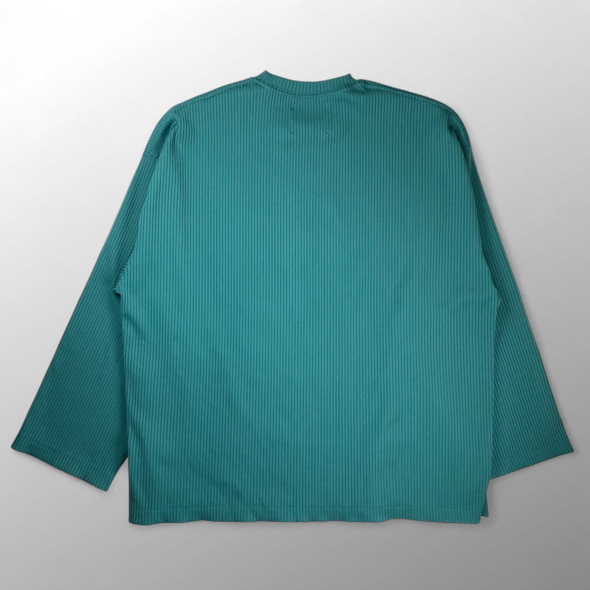 MAISON SPECIAL メゾンスぺシャル / オメガリブプライムオーバーロングスリーブTシャツ グリーン SIZE：01(L程度)