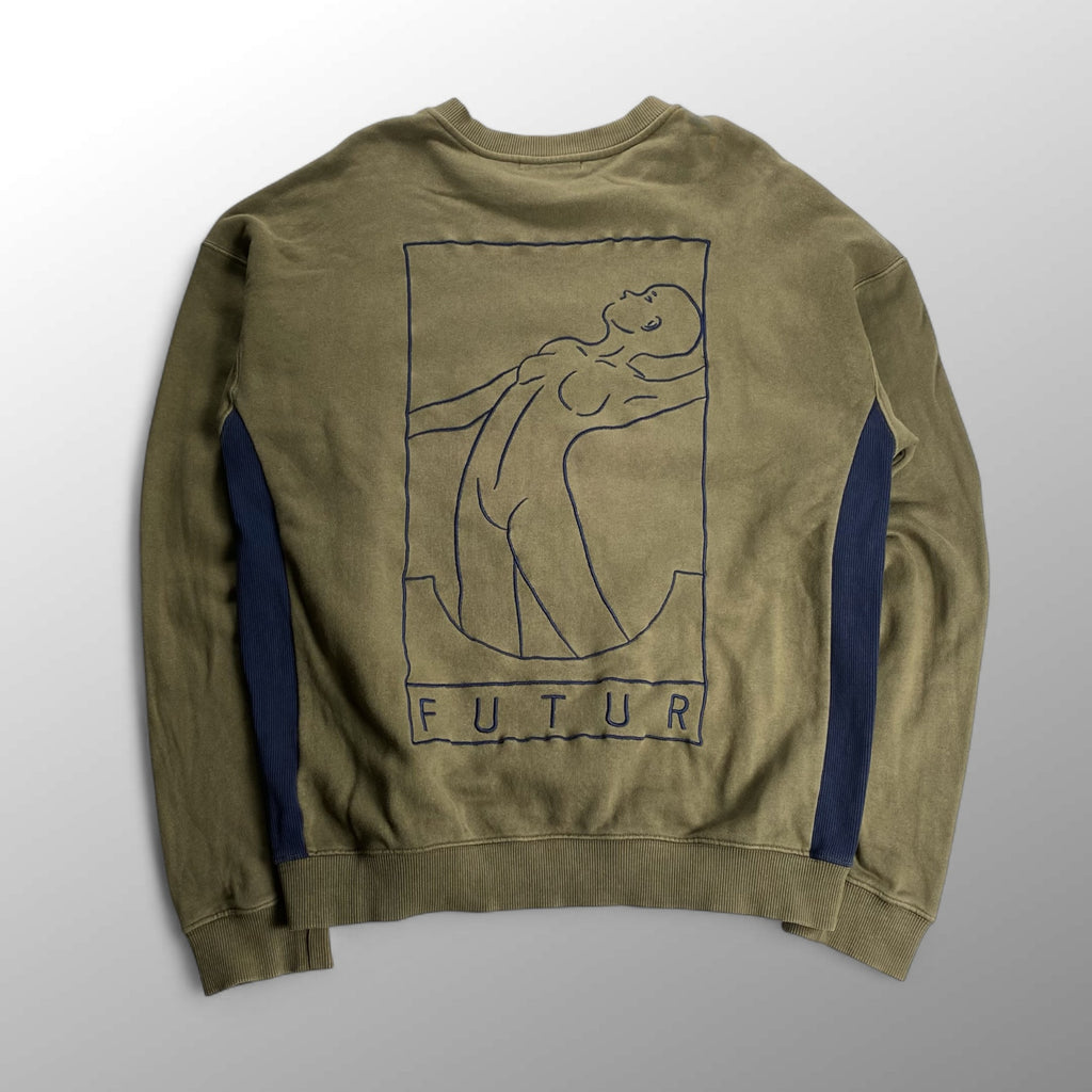 FUTUR フューチャー / 01 OUTLINE GFIT CN/スウェット 参考定価：26,000+tax SIZE：M