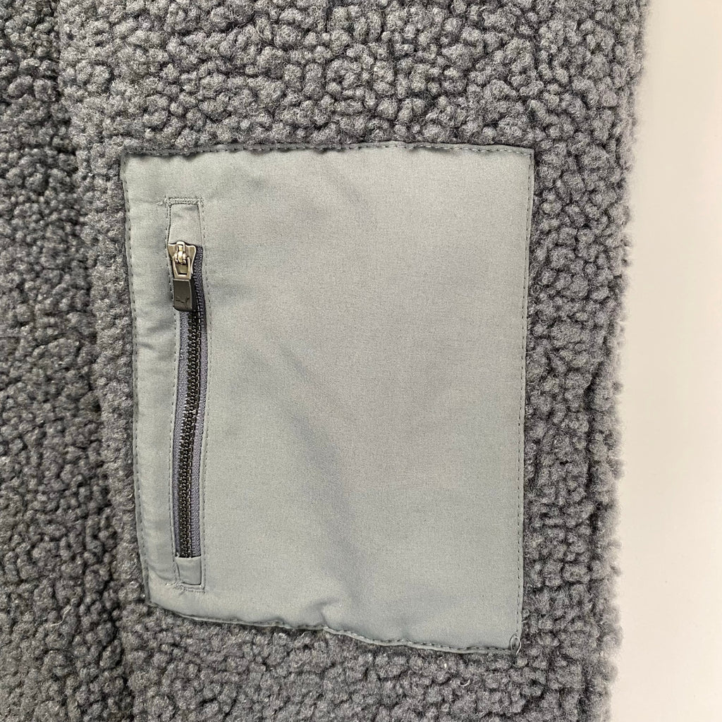 PUMA プーマ / ボアジャケット フリース グレー SIZE:L