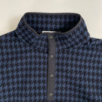 everyone / houndstooth snap pullover fleece 参考定価：32,000+tax SIZE:L