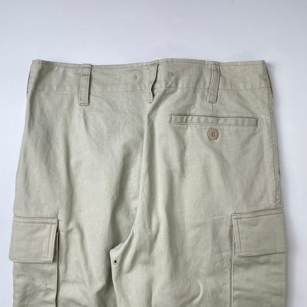 EURO VINTAGE / ドイツ軍コットンピケカーゴ SIZE:2