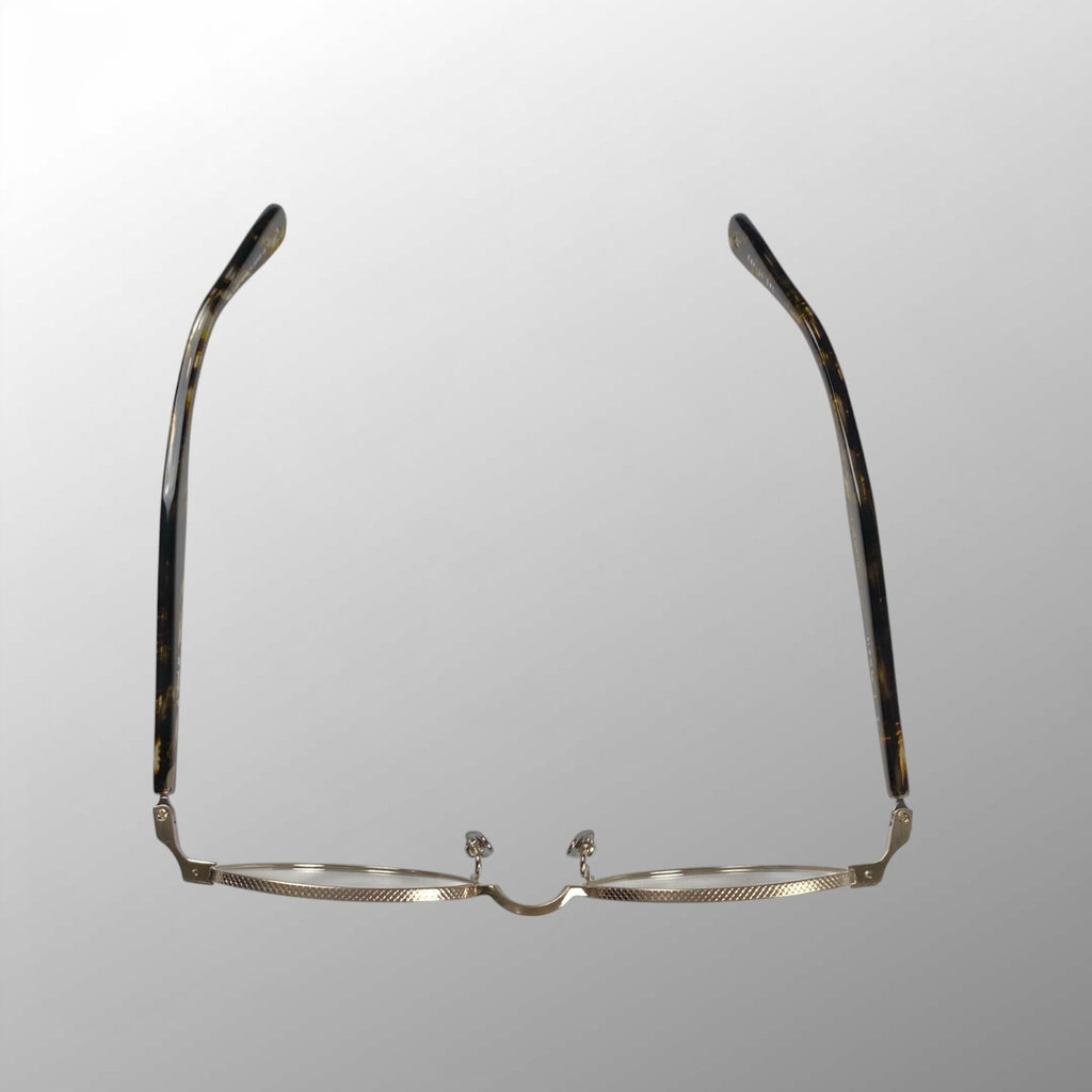 【極美品】 金子眼鏡 最上位Premiumライン / KMP-20 シルバーコンビ 眼鏡 METALシリーズ 度なしレンズ 参考定価：76,000+tax