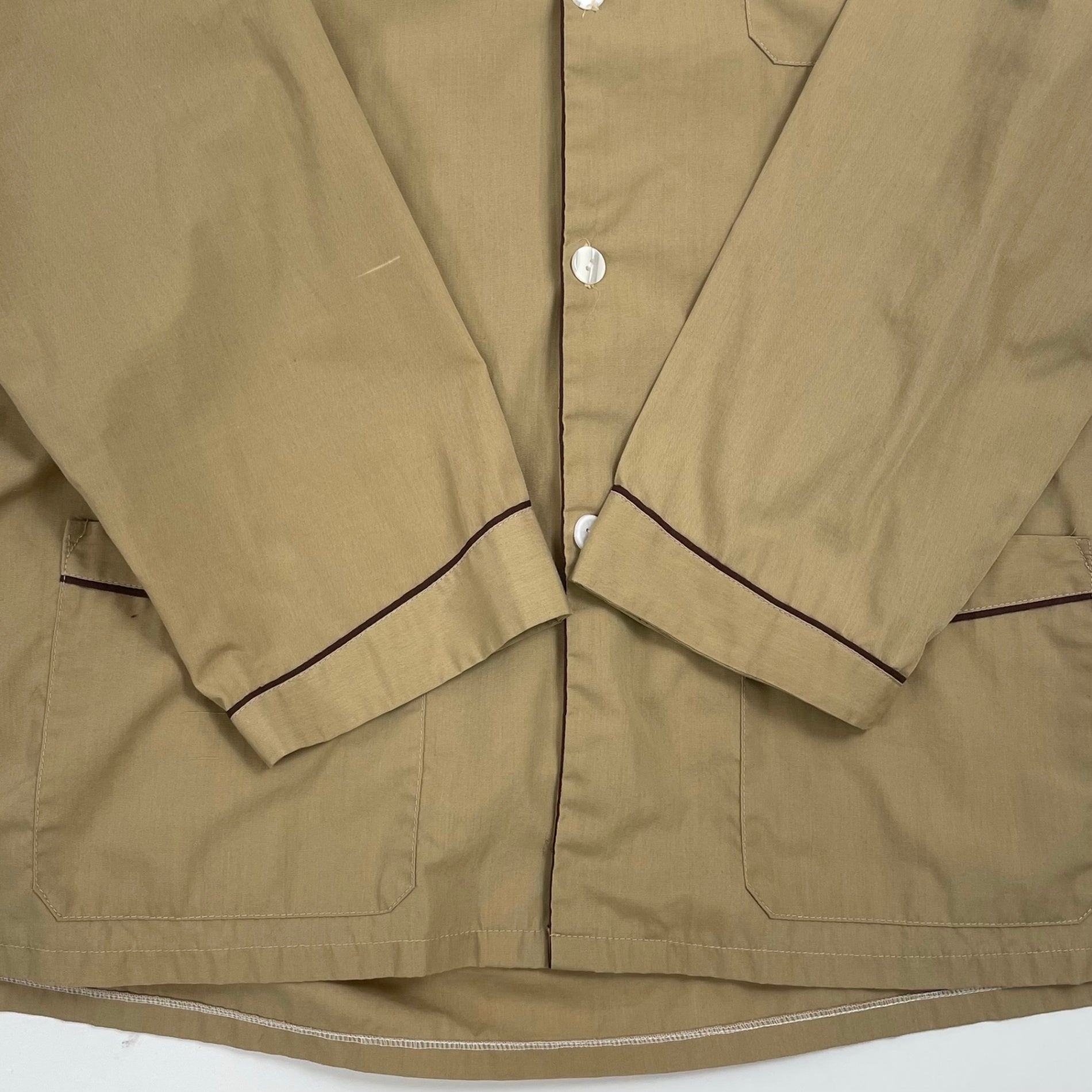 VINTAGE ヴィンテージ / オープンカラーシャツ ベージュ SIZE:XL