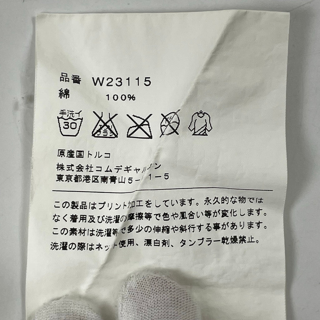 COMME des GARCONS SHIRT / バックロゴTEE Tシャツ 参考定価：20,000程度 SIZE:M