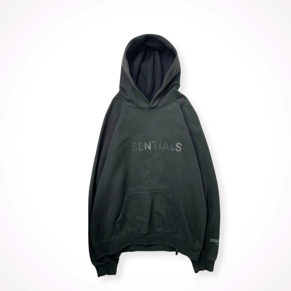 ESSENTIAL FEAR OF GOD / クロップドパーカー ブラック SIZE：XL