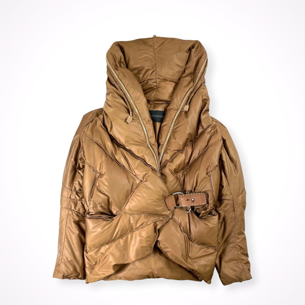 ERMANNO SCERVINO / レザーベルトデザインダウンジャケット 参考定価： SIZE:42