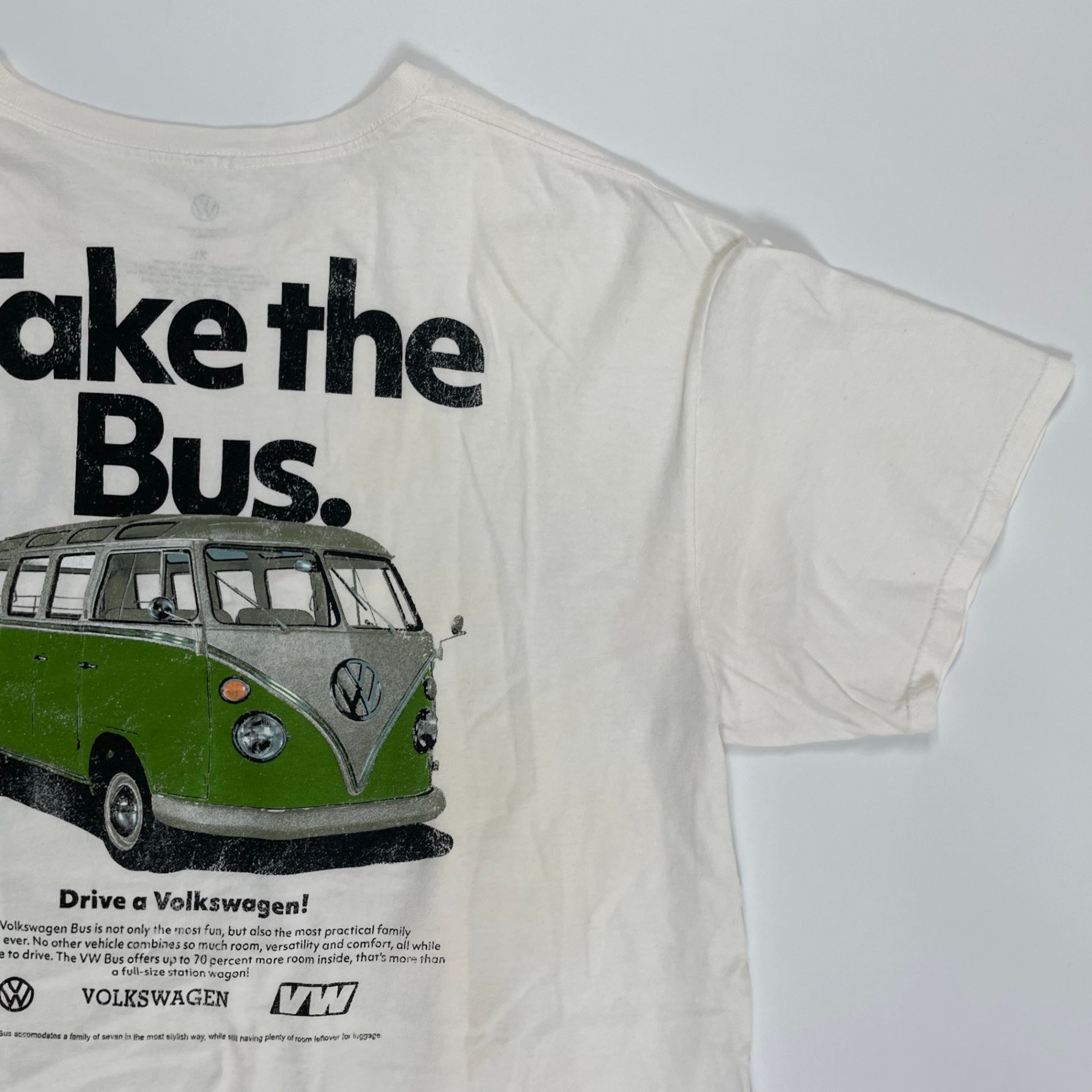 VOLKSWAGEN フォルクスワーゲン / VOLKSWAGEN 「Bus」 ヴィンテージTEE ホワイト SIZE：XL