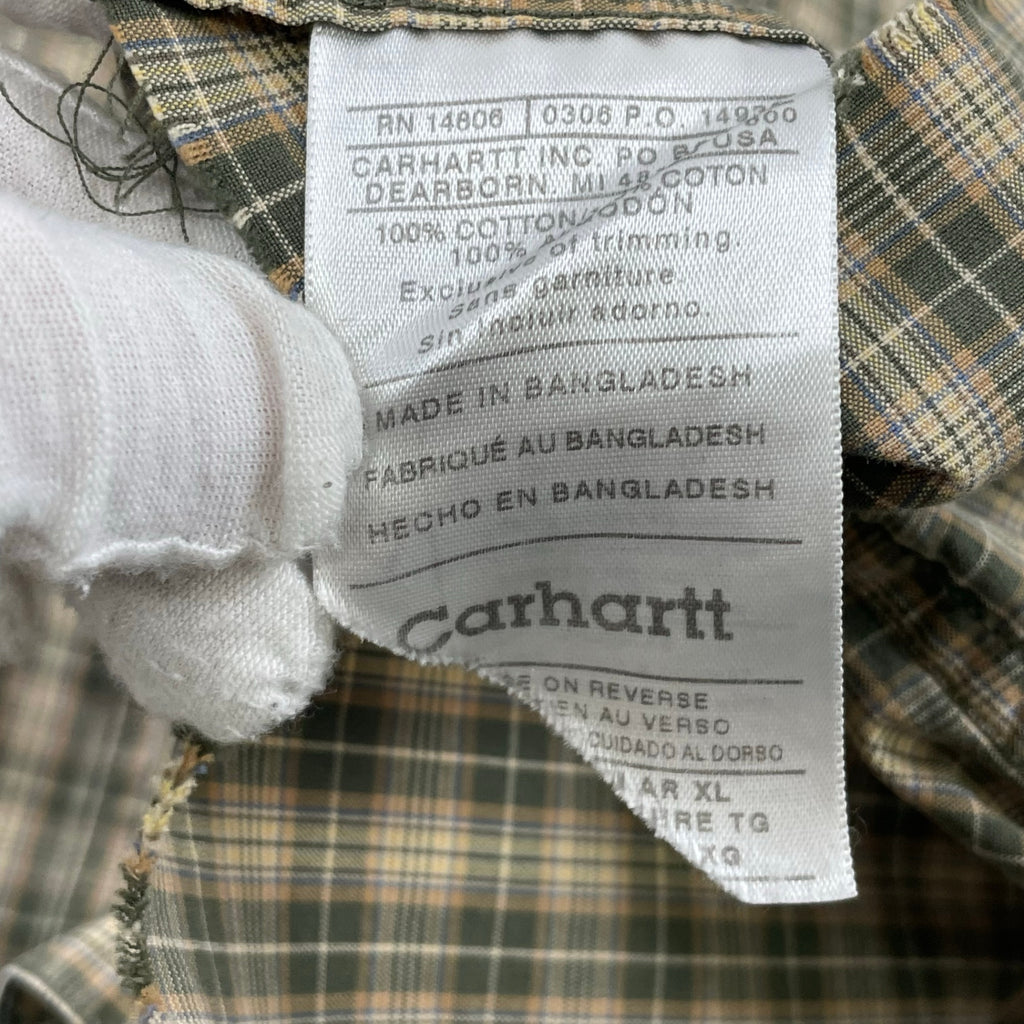 Carhartt / 90-00s BDチェックシャツ SIZE：XL