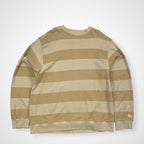 stussy ステューシー / 90s ボーダースウェット 袖ワッペン 紺タグ SIZE:XL