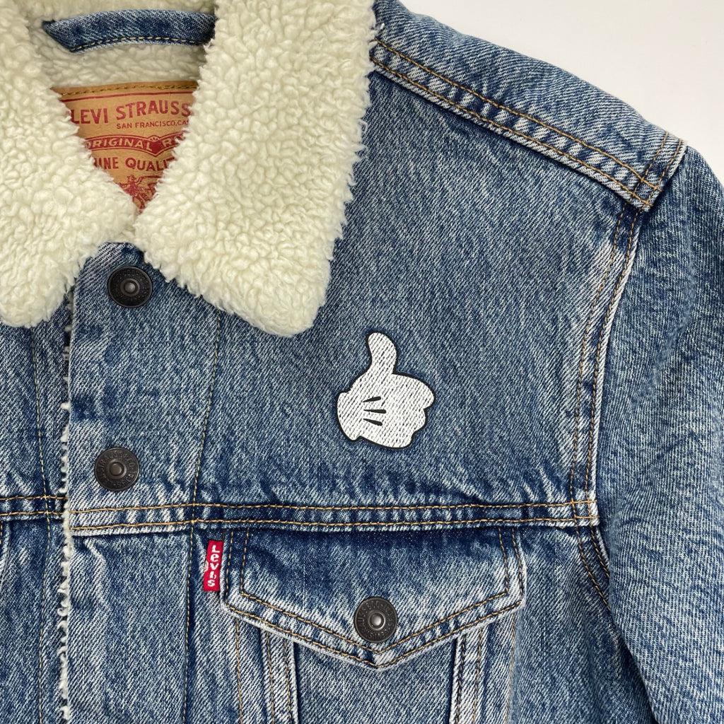 Levi's × MICKEY MOUSE リーバイス ミッキーマウス DISNEY ディズニー / コラボ トラッカージャケット ランチジャケット ミッキー90周年 参考定価：15,000+tax SIZE:S