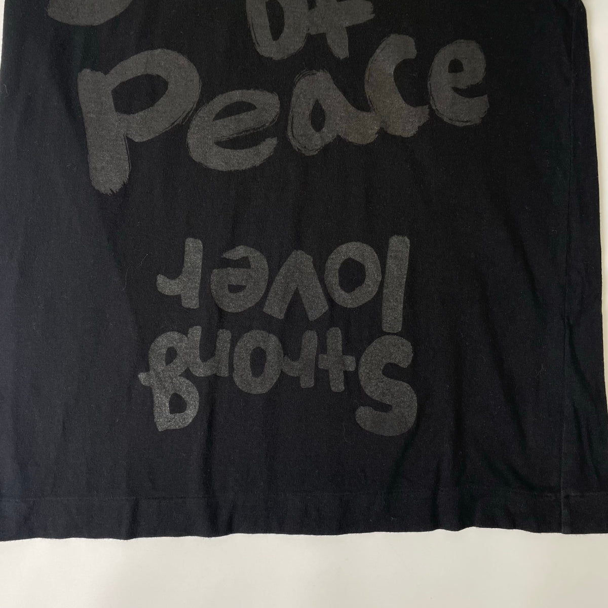 COMME des GARCONS HOMME PLUS / 15SS 反戦期 soldier of peace TEE SIZE:S