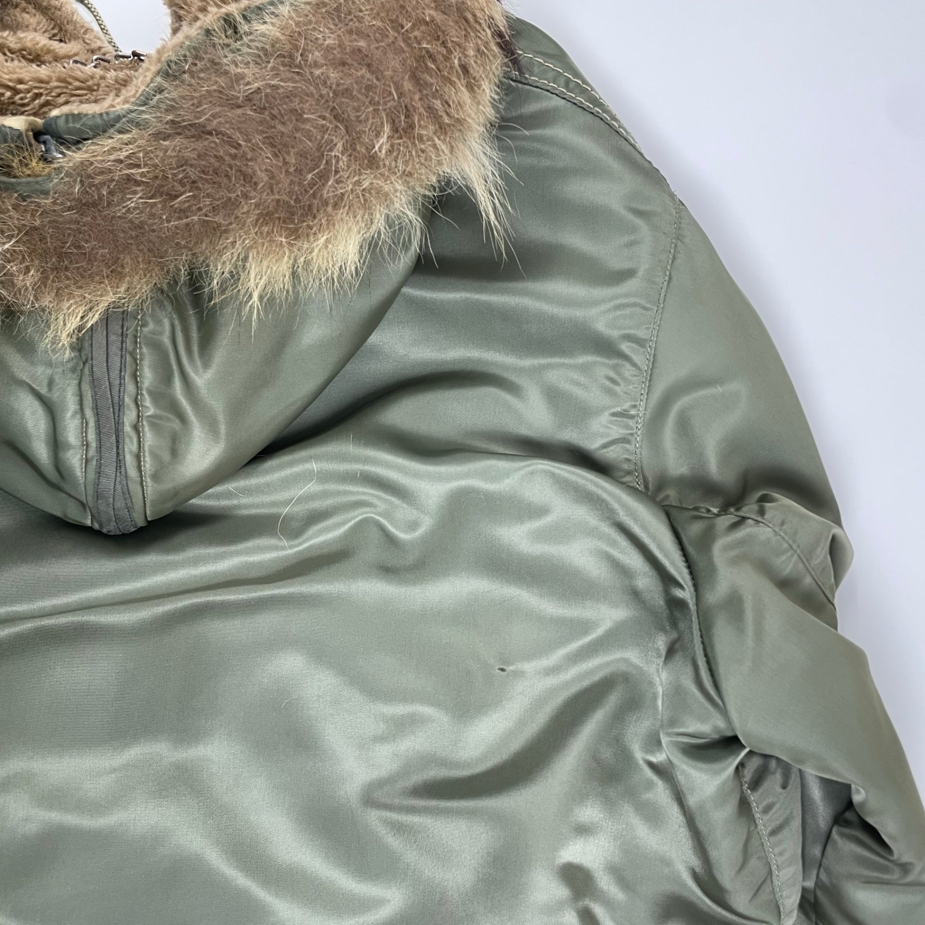 MIGHTY-MAC マイティマック / 7-80s ボアフーデッドジャケット MADE IN USA SIZE:L-XL