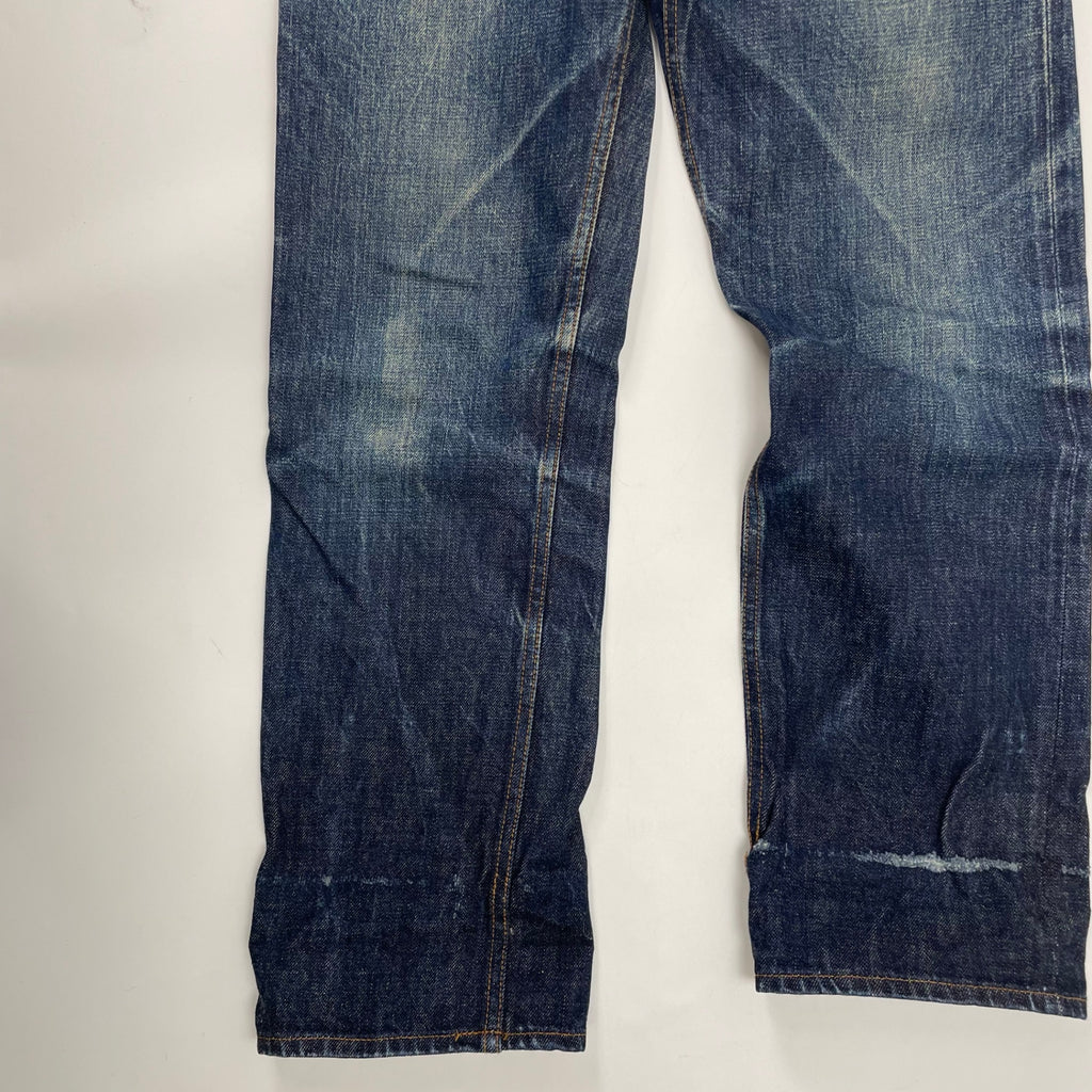 stabilizer gnz スタビライザージーンズ / セルビッジデニムパンツ 鬼ヒゲ 参考定価：30,000程度 SIZE：30