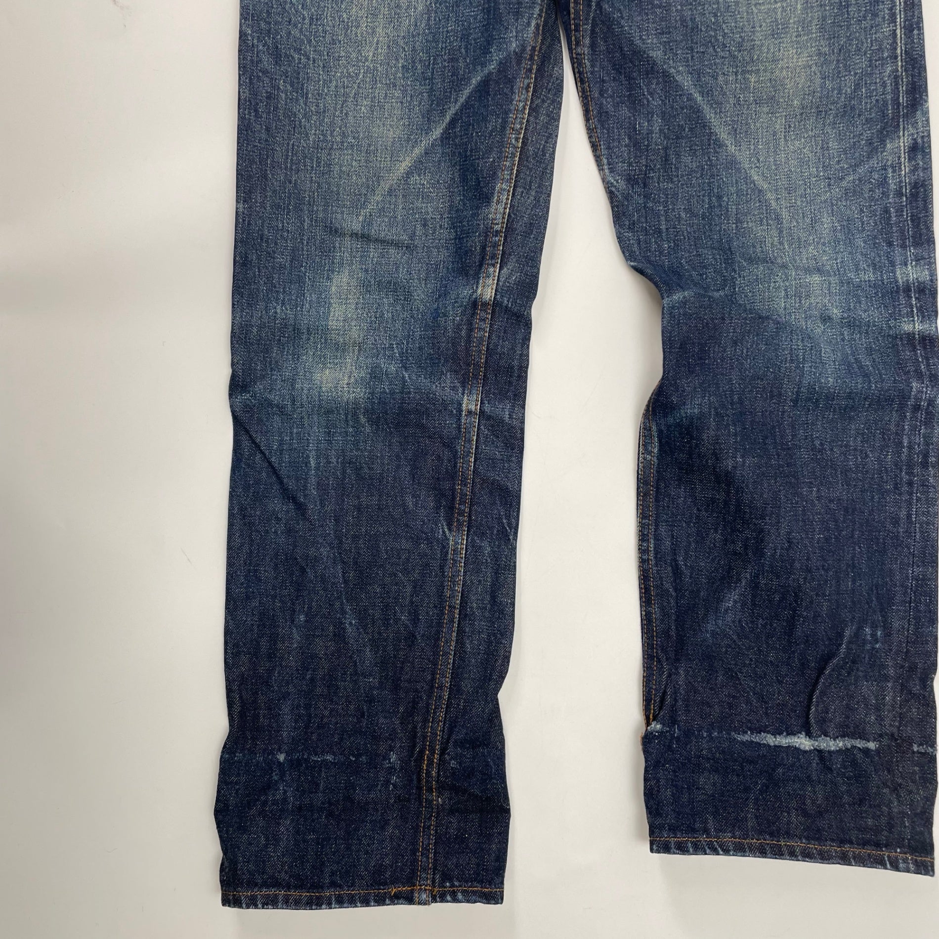 stabilizer gnz スタビライザージーンズ / セルビッジデニムパンツ 鬼ヒゲ 参考定価：30,000程度 SIZE：30