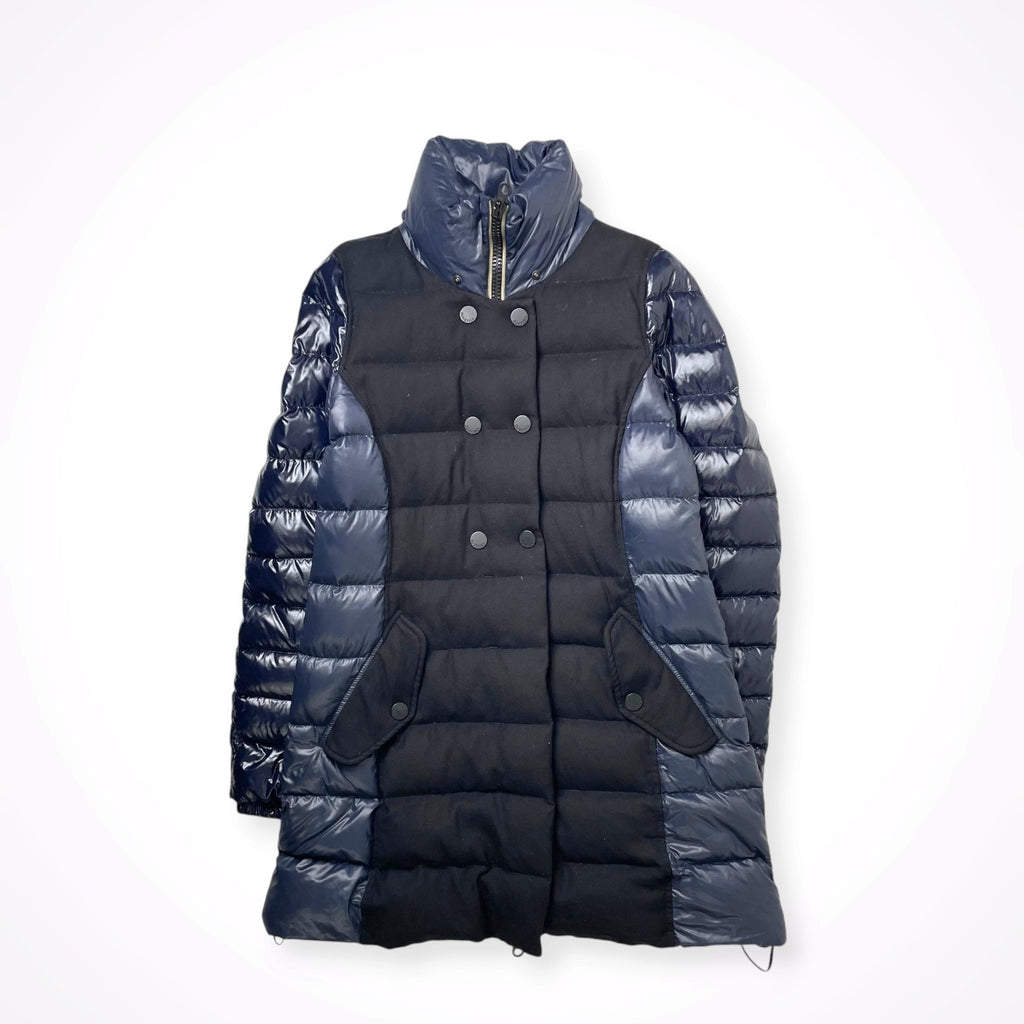 DUVETICA / ウールカシミヤMIX切替ダウンコート 参考定価：120,000程度 SIZE:44