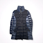 DUVETICA / ウールカシミヤMIX切替ダウンコート 参考定価：120,000程度 SIZE:44