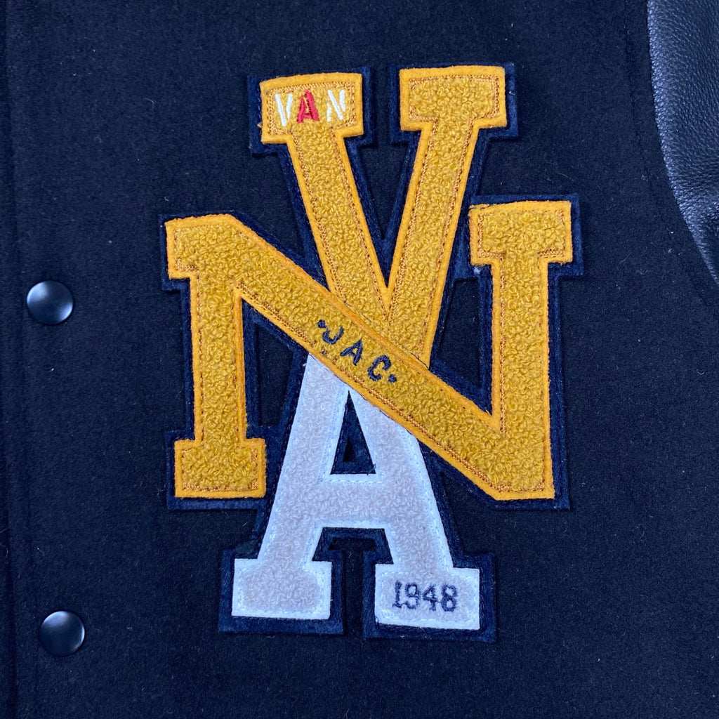 VAN JACKET × vanson ヴァンヂャケット バンソン / 70周年 アワードジャケット フルデコ 未使用品 SIZE:M