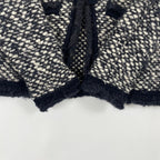 EMPORIO ARMANI / パイピングツイードニットジャケット 参考定価：100,000程度 SIZE:42