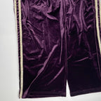 SHARE SPIRIT シェアースピリット / ベロアトラックパンツ hyde着用 KA2314 参考定価：50,000+tax SIZE:S