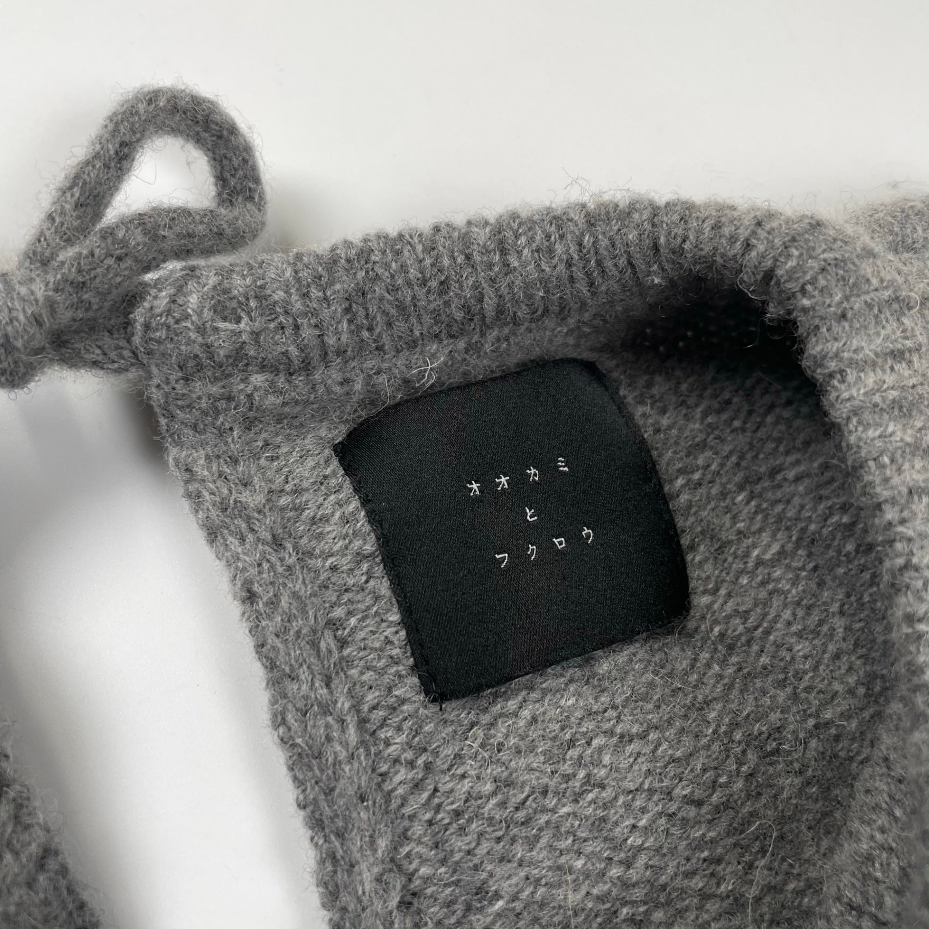 オオカミとフクロウ / フクロウと三拍子のブーケ“くるみ” 24AW SIZE：FREE