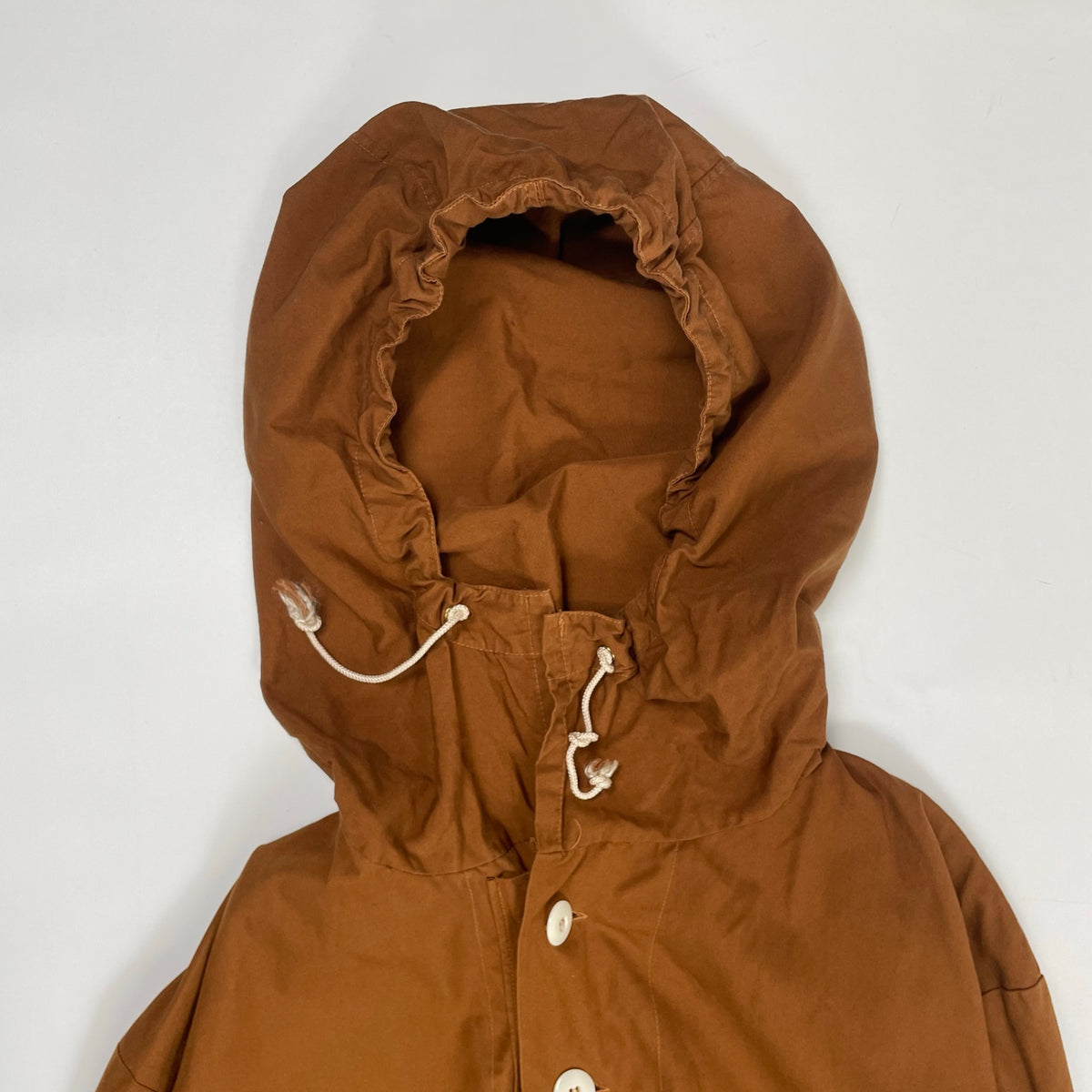 VINTAGE / スウェーデン軍 後染めスノーカモコート ブラウン SIZE:C50