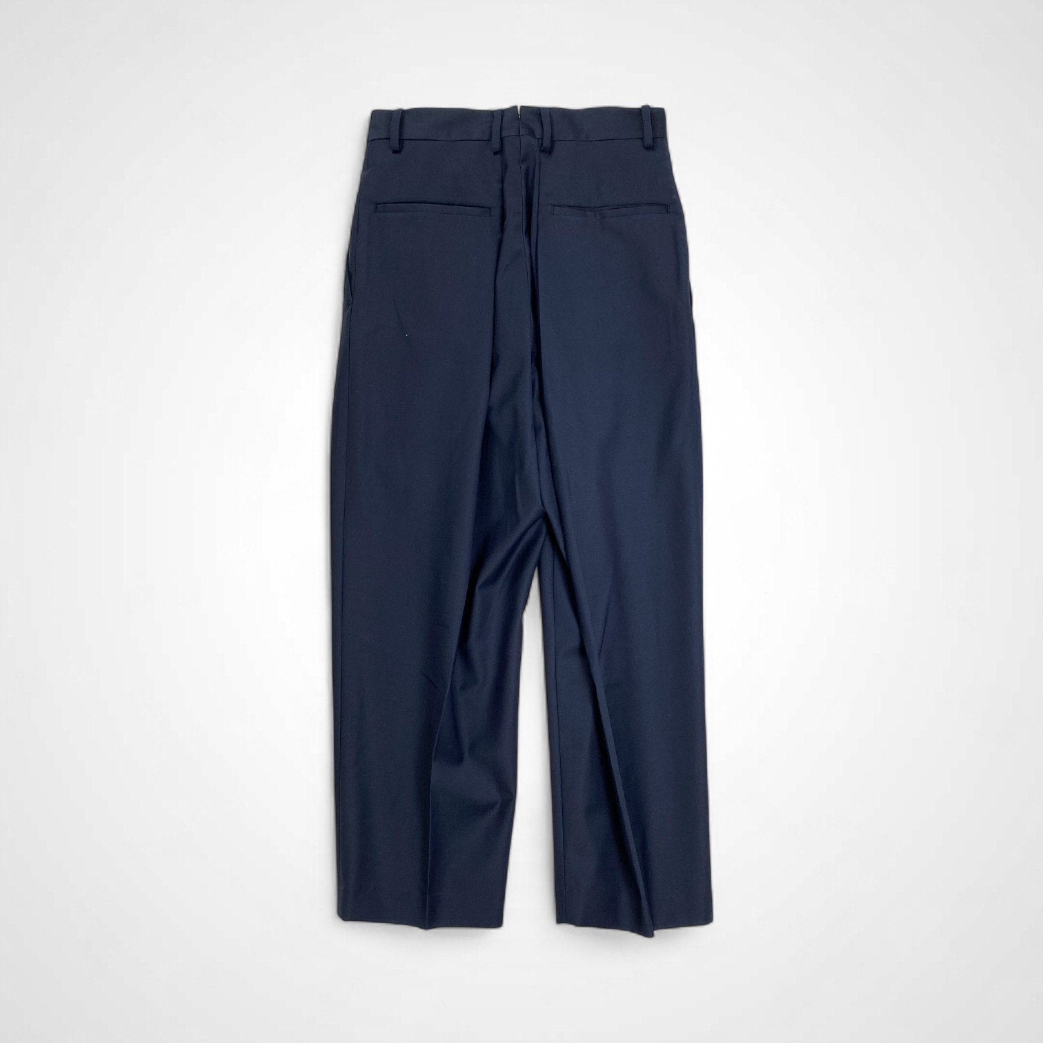 LOEFF ロエフ / 2タックパンツ ネイビー 参考定価：31,000+tax SIZE：0