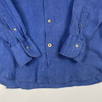 MAZZARELLI / リネンハンドフィニッシュシャツ 参考定価：40,000程度 SIZE:40