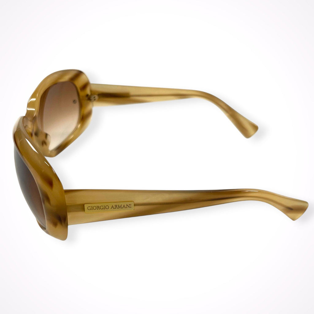 GIORGIO ARMANI / ビッグフレーム アセテートサングラス 参考定価：60,000程度 SIZE:59□17 125