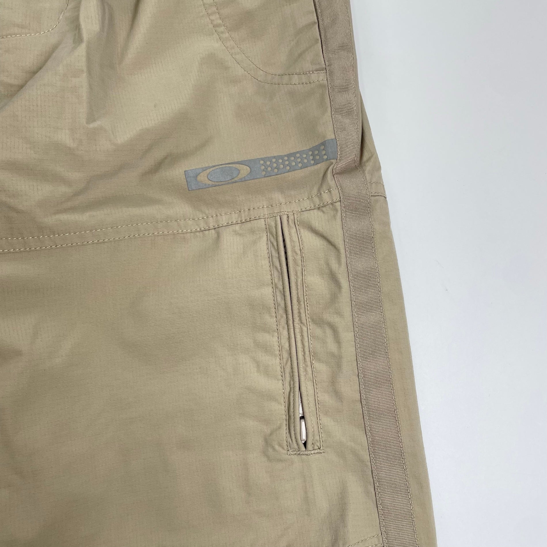 OLD OAKLEY オークリー / ギザタグ ギミッククロップドパンツ 立体構造 SIZE:XS