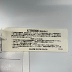 SAGE DE CRET サージュデクレ BEAMS取扱い / 製品染めコットンリネンカーゴパンツ 未使用品 ブラック 参考定価：22,000+tax SIZE:L