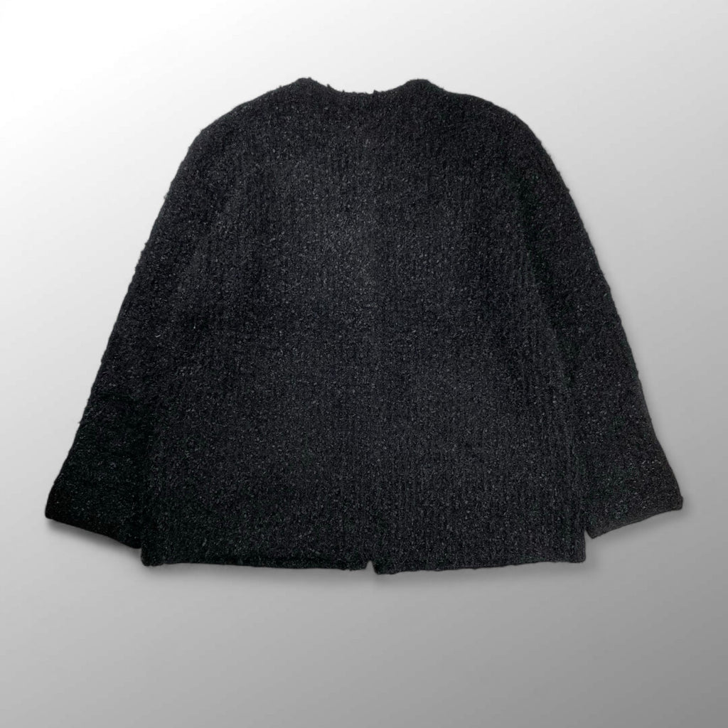 green label relaxing グリーンレーベル リラクシング / ツイード ニット カーディガン 参考定価：14,000+tax SIZE:FREE