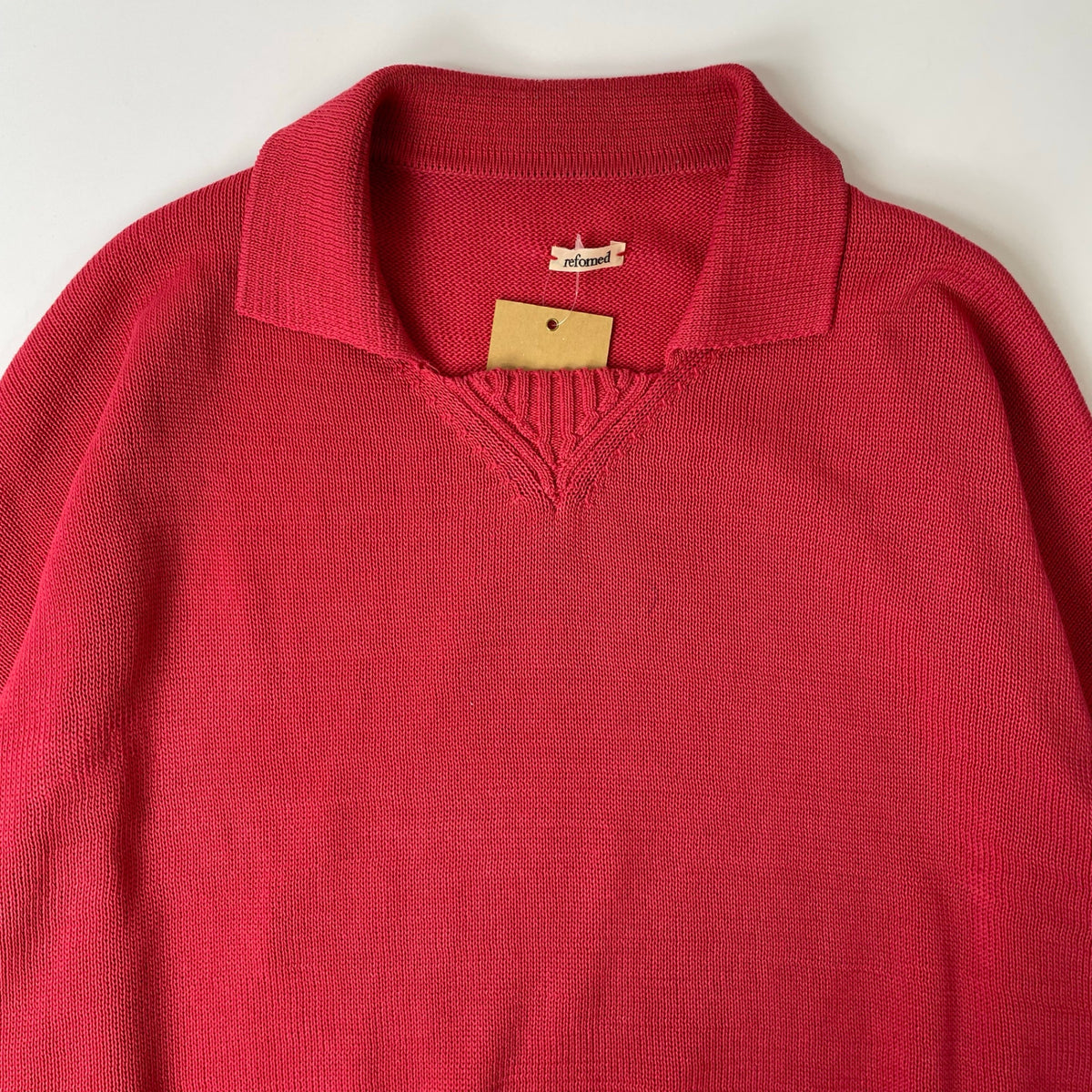 refomed / OLD MAN KNIT POLO 参考定価：35,000+tax SIZE:3