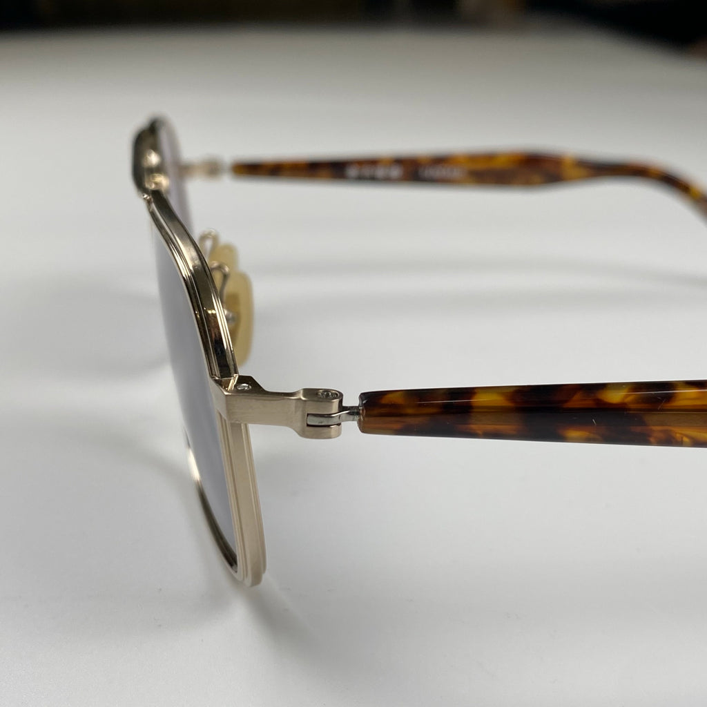 【極美品】 金子眼鏡 ヴィンテージコレクション / ブリッジデザイン サングラス KVS-31 BWG 参考定価：66,000+tax