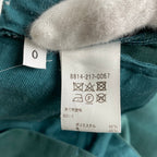 LOEFF ロエフ / 2タックパンツ グリーン 参考定価：31,000+tax SIZE:0