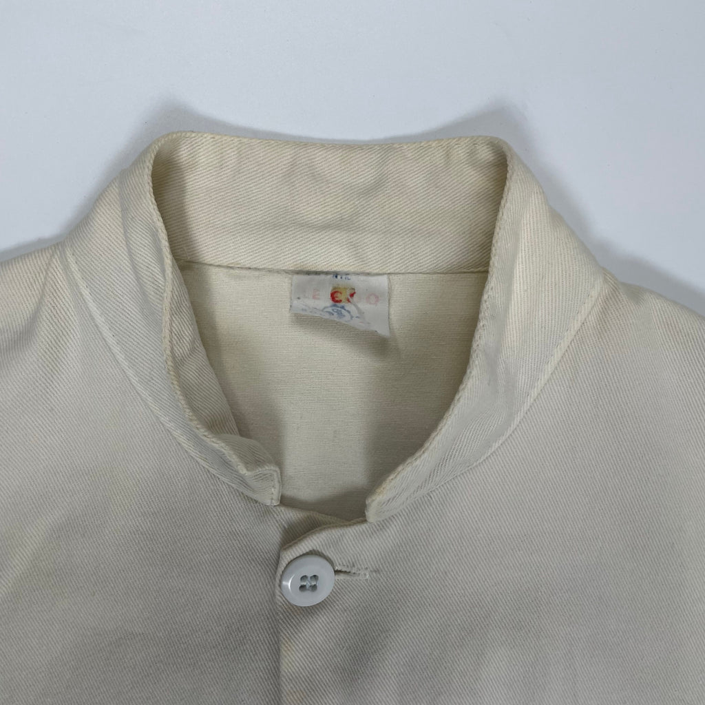 FRENCH MILITARY フランス軍 / 6-70s フレンチホスピタルコート ボルドー病院 SIZE：S-M程度