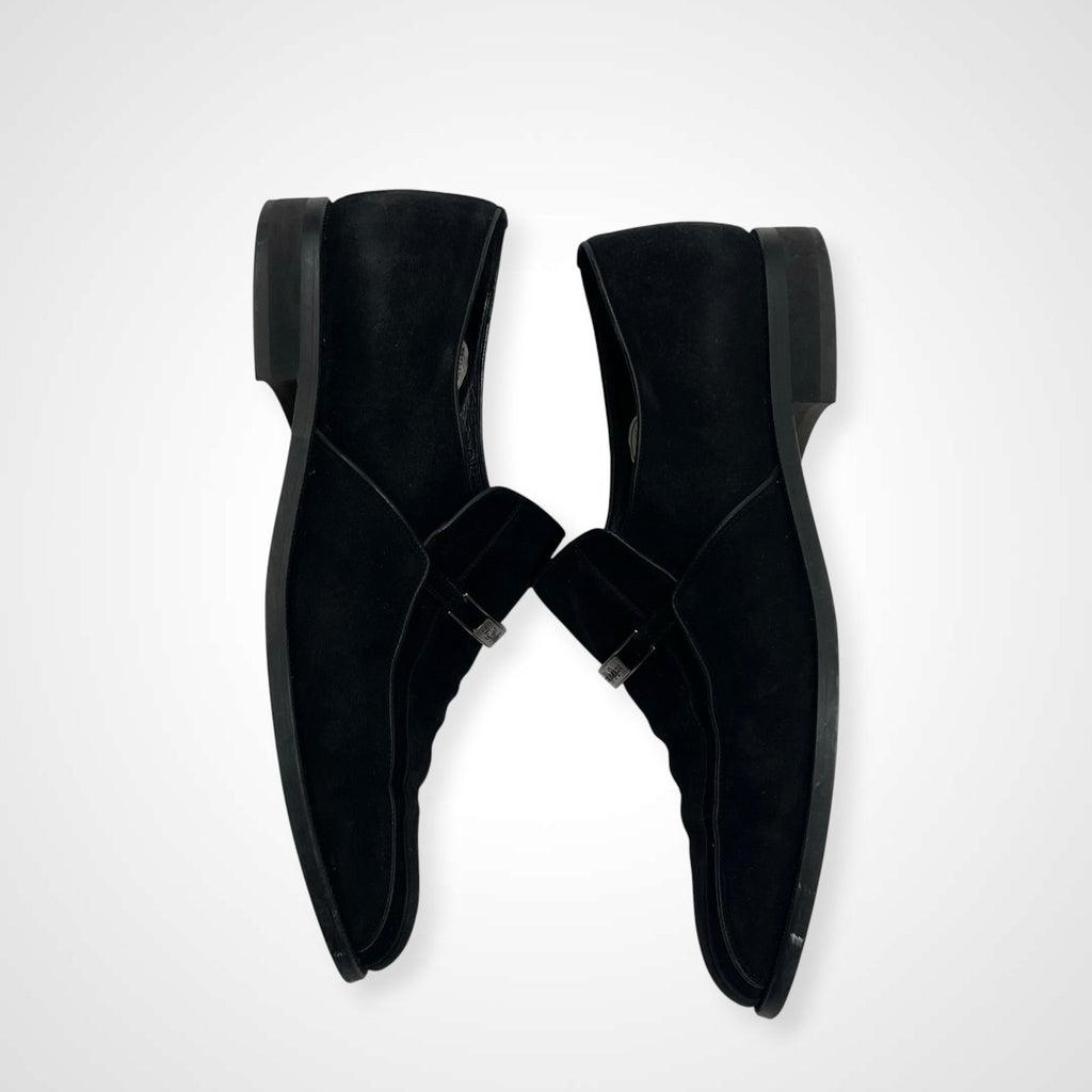 TRUSSARDI トラサルディ / スウェードローファー 参考定価：20,000程度 SIZE:26EEE
