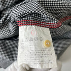COMME des GARCONS HOMME / 15SS ギンガムワークシャツ 空環仕上げ SIZE:S
