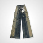 Rick owens リックオウエンス / ダブルカーゴジャンボベラロングパンツ 23SS EDFU期 ダークインディゴ タグ付 SIZE：46