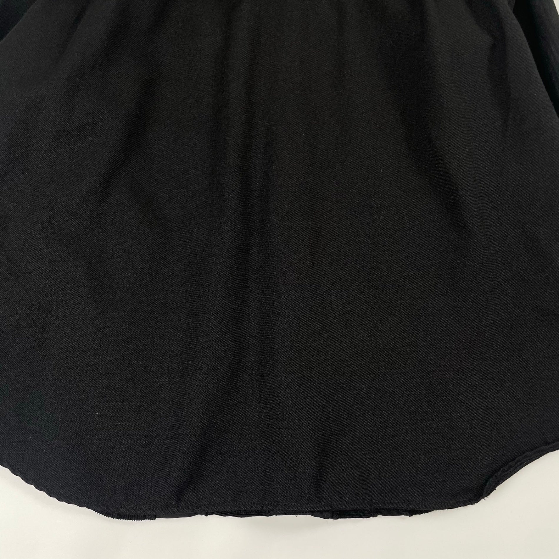 COMME des GARCONS HOMME / 後染め加工 異素材パッチワークシャツジャケット 18AW SIZE:M