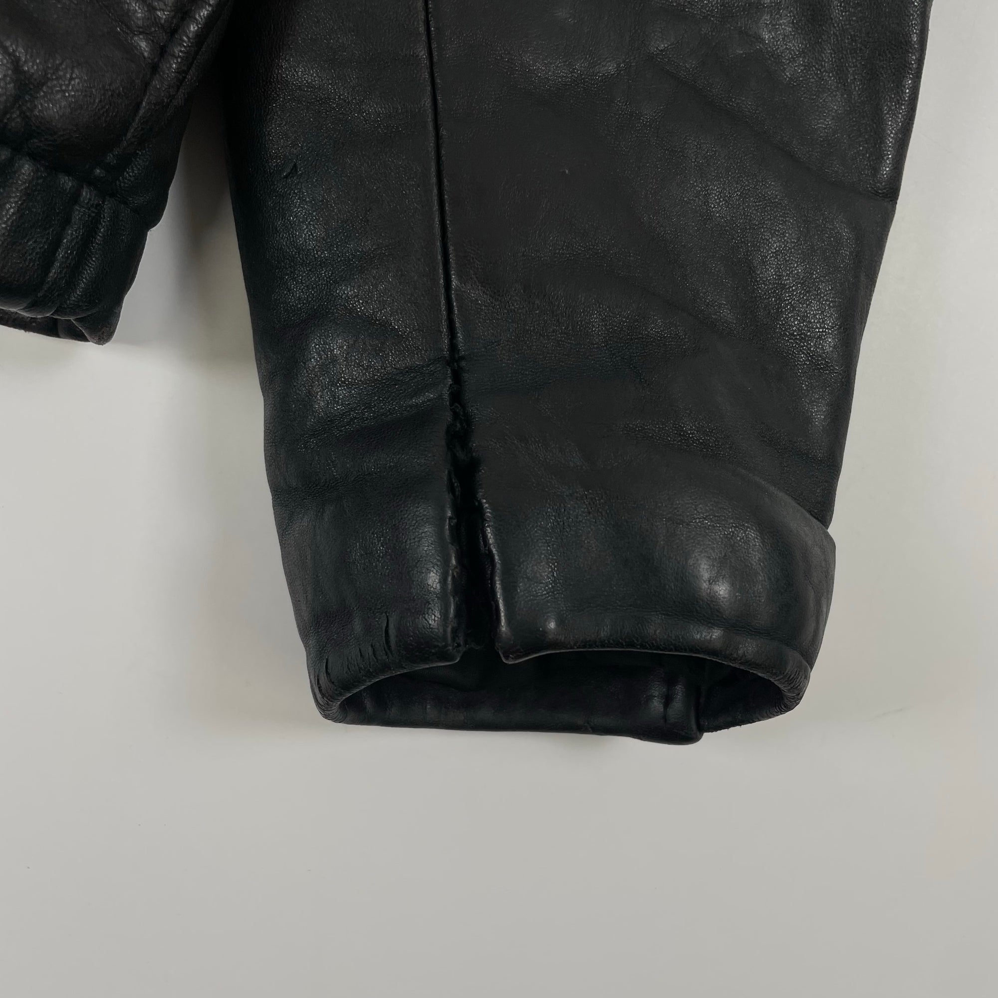 FRENCH VINTAGE / 8-90s パイロットレザージャケット SIZE:M程度